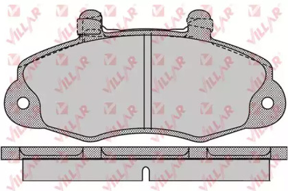 Комплект тормозных колодок (VILLAR: 626.1059)