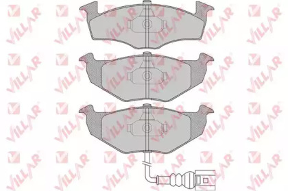 Комплект тормозных колодок (VILLAR: 626.1120)