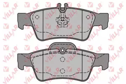 Комплект тормозных колодок (VILLAR: 626.1232)