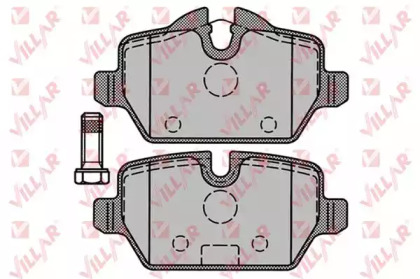 Комплект тормозных колодок (VILLAR: 626.1249)
