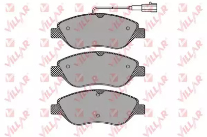Комплект тормозных колодок (VILLAR: 626.1267)