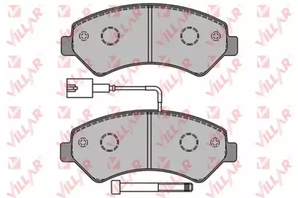 Комплект тормозных колодок (VILLAR: 626.1288)