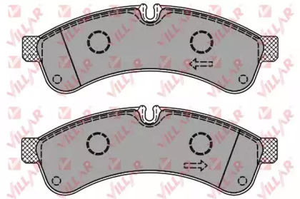 Комплект тормозных колодок (VILLAR: 626.1461)