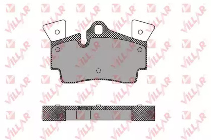 Комплект тормозных колодок (VILLAR: 626.1482)