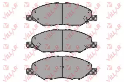 Комплект тормозных колодок (VILLAR: 626.1497)