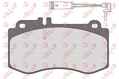 Комплект тормозных колодок (VILLAR: 626.1592A)