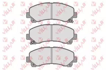 Комплект тормозных колодок (VILLAR: 626.1630)