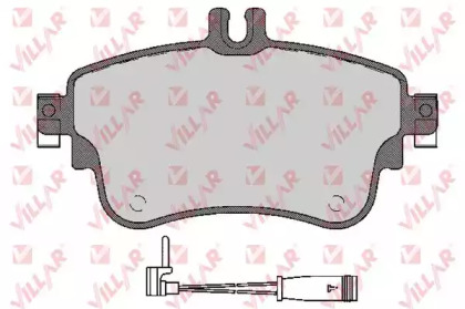 Комплект тормозных колодок (VILLAR: 626.1780A)