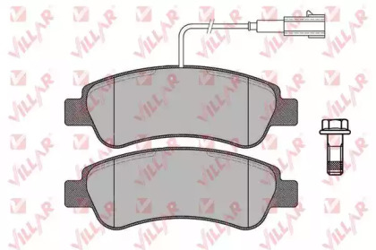 Комплект тормозных колодок (VILLAR: 626.1902)