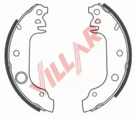 Комлект тормозных накладок (VILLAR: 629.0528)