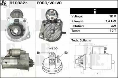 Стартер (EDR: 910032N)