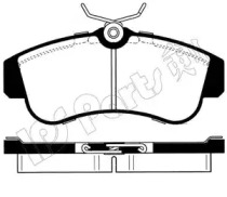 Комплект тормозных колодок (IPS Parts: IBD-1015)