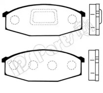 Комплект тормозных колодок (IPS Parts: IBD-1131)