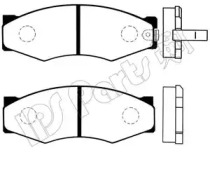 Комплект тормозных колодок (IPS Parts: IBD-1133)