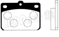 Комплект тормозных колодок (IPS Parts: IBD-1310)