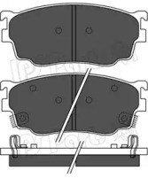 Комплект тормозных колодок (IPS Parts: IBD-1367)