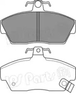 Комплект тормозных колодок (IPS Parts: IBD-1430)