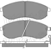 Комплект тормозных колодок (IPS Parts: IBD-1581)