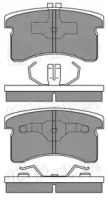 Комплект тормозных колодок (IPS Parts: IBD-1695)