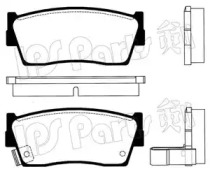 Комплект тормозных колодок (IPS Parts: IBD-1806)