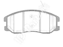 Комплект тормозных колодок (IPS Parts: IBD-1W11)