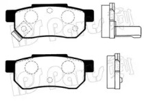 Комплект тормозных колодок (IPS Parts: IBR-1404)