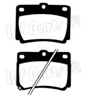 Комплект тормозных колодок (IPS Parts: IBR-1592)