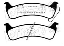Комплект тормозных колодок (IPS Parts: IBR-1998)