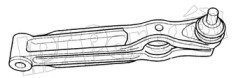 Рычаг независимой подвески колеса (IPS Parts: ICA-10D01)