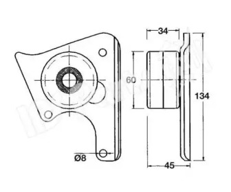 Натяжитель (IPS Parts: ITB-6005)