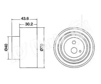 Натяжитель (IPS Parts: ITB-6106)