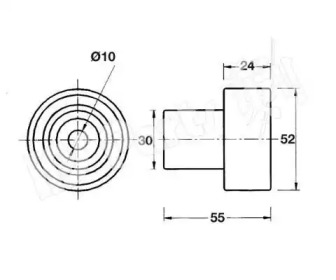 Натяжитель (IPS Parts: ITB-6108)