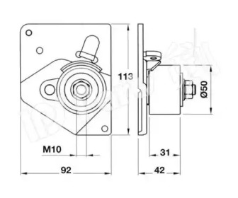 Натяжитель (IPS Parts: ITB-6124)