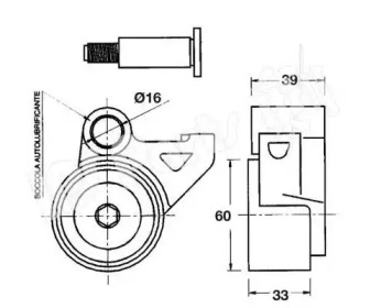 Натяжитель (IPS Parts: ITB-6314)