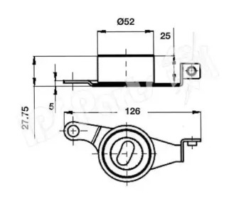 Натяжитель (IPS Parts: ITB-6339)