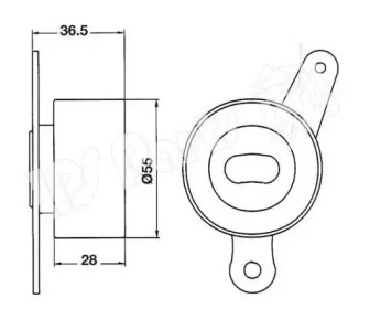 Натяжитель (IPS Parts: ITB-6400)