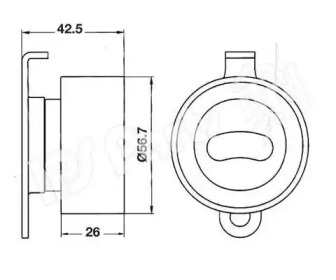 Натяжитель (IPS Parts: ITB-6413)