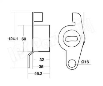 Натяжитель (IPS Parts: ITB-6420)