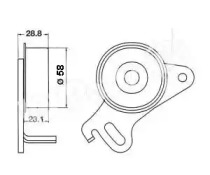 Натяжитель (IPS Parts: ITB-6500)