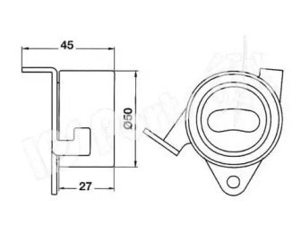 Натяжитель (IPS Parts: ITB-6600)