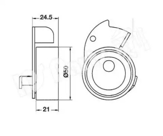 Натяжитель (IPS Parts: ITB-6601)