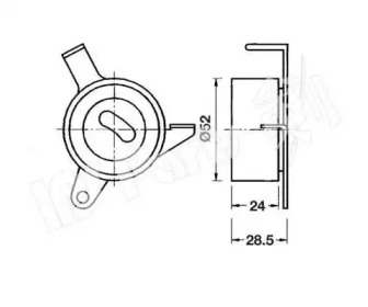 Натяжитель (IPS Parts: ITB-6603)