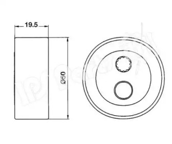 Натяжитель (IPS Parts: ITB-6607)