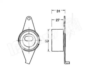 Натяжитель (IPS Parts: ITB-6611)