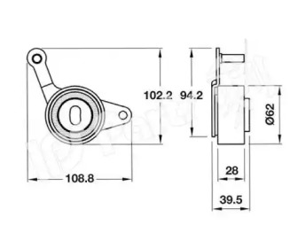 Натяжитель (IPS Parts: ITB-6919)