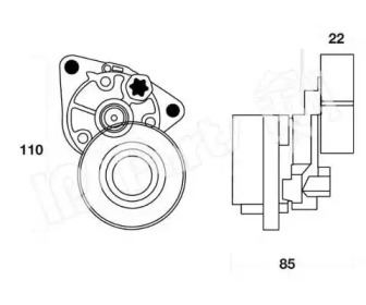 Натяжитель (IPS Parts: ITB-6K20)