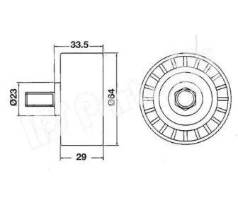 Натяжитель (IPS Parts: ITB-6W01)