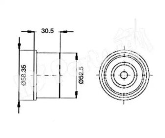 Натяжитель (IPS Parts: ITB-6W11)