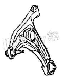 Рычаг независимой подвески колеса (IPS Parts: ITR-102227)