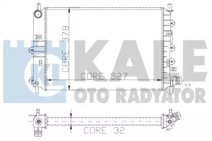 Теплообменник (KALE OTO RADYATÖR: 103400)